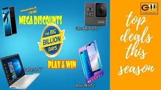 Top Offers on Flipkart Big Billion Day 2018 | Flipkart Play & Win | Gadget Masters