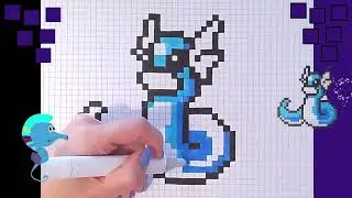 Dessin in Pixel Art. Comment Dessiner Pokémon
