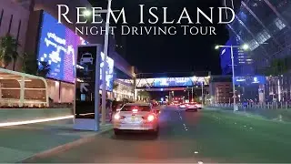 Reem Island Night Driving Tour Abu Dhabi 4K