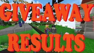 Giveaway Results