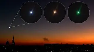 SIRIUS flickers - Brightest Star in the night sky ▶ Telescope view. Subtitles translation