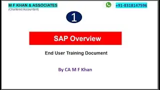SAP FICO tutorial (Part-1) | What is SAP ? What is need to learn SAP?