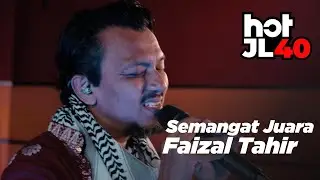 #HOTJL Berkobar Dengar Lagu Ni! Faizal Tahir - Semangat Juara