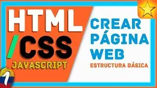 ▶ Cómo hacer una PÁGINA WEB HTML 🌎 Desde Cero【HTML / CSS / JAVASCRIPT】