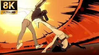 Denji vs Reze 4K Sakuga Preview - Chainsaw Man Reze Movie