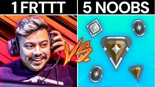 1 FRTTT vs 5 NOOBS! - The most IMPOSSIBLE Valorant challenge