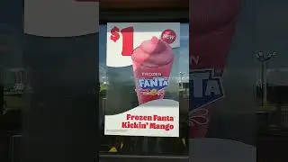 $1 Frozen Fanta Kickin Mango at BK!