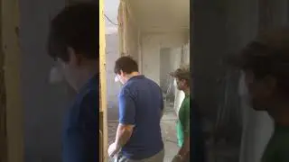 Завалили верхнюю часть стены