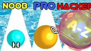 NOOB vs PRO vs HACKER in A-Z Run