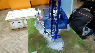 Механизированный макет станка добычи нефти