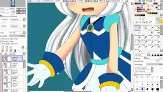 SpeedPaint - Silvia The Hegdhog