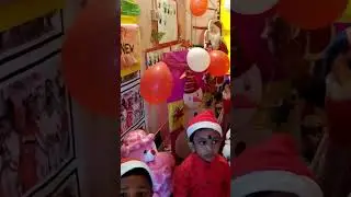 pre- Christmas celebration at our school (kidzee)
