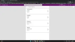 Creating our First Basic Canvas App in Microsoft PowerApps | Microsoft PowerApps - Video 3