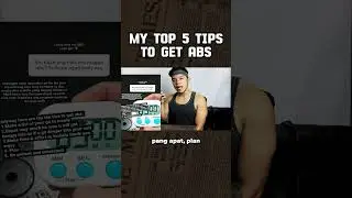 My Top 5 Tips to get Abs