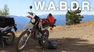 350 miles of back country riding on the Yamaha XT250 (WABDR)