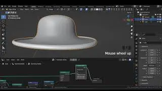 Modeling, create hat with Geometry node