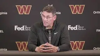 Coach Rivera Speaks to the Media After Practice | Washington Commanders