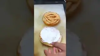 Crispy And Cheese Burger || Burger Making Video || Indian Street Food #Shorts