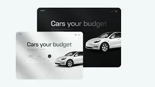 Car Budget Web UI Design | 7 days design challenge (Day 4)
