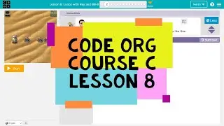 Code.org Course C Lesson 8 Loops with Rey and BB-8 - Express Course Lesson 12 Answers