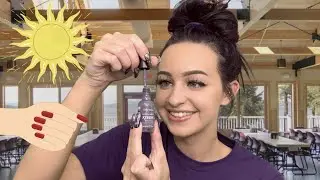 [ASMR] Camp Counselor Does Your Morning Manicure RP ☀️💅🏼