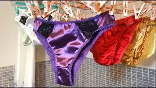 Wash and Dry - Hanging Underwear Clip Rack #22 | Lingerie Underwear Collection | Pretty colorful🤩