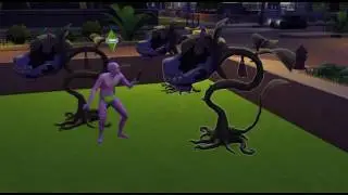 sims 4 жвачное растение лает