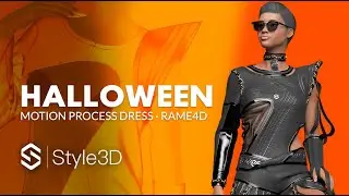 Process design Halloween dress ·  Style3D @stylist3d529 #style3d
