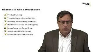 Warehousing Operations - Supply Chain Principles