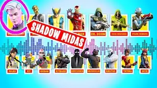 *SEASON 1-14* All Fortnite Character Voicelines + *NEW* Shadow Midas Voicelines