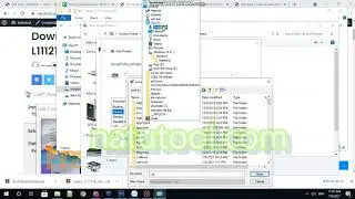 Hướng dẫn cài đặt sử dụng máy in Canon L11121e trên Windows 10 64bit