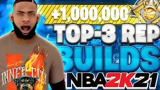 THE TOP 3 BEST REP GRIND CENTER BUILDS in NBA 2K21 CURRENT GEN (BEST CENTER BUILDS)