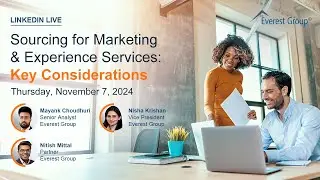 Sourcing for Marketing & Experience Services: Key Considerations