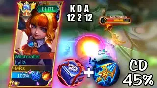 BROKEN BUILD LYLIA NEW PATCH 2023 | BUILD LYLIA 2023 - Lylia Gameplay