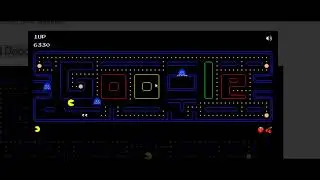 PAC-MAN game from google Doodle