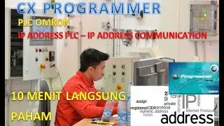 Cara setting IP ADDRESS Plc Omron Cara setting IP address CX PROGRAMMER PLC OMRON