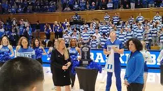 Duke wins the ACC Regular Season Championship.