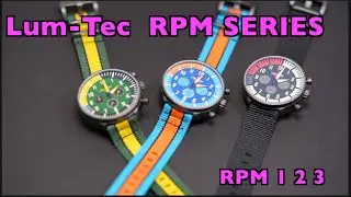Lum-Tec RPM Racing Inspired Series review RPM 1, 2, & 3