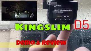 Kingslim D5 4K UHD Dash Cam Review