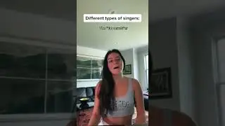 Different types of singers by Natalie Jane
