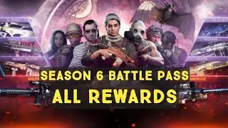 Warzone Season 6 Intro + Battle Pass All Rewards | Everything in Battle Pass Season 6