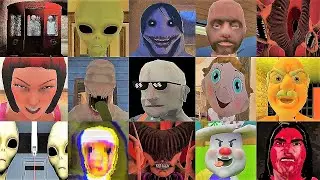 Bad Endings Battle #6 | Granny 3 Scary Doll The Curse Of Scary Stepmother Mr Candy Neighbor & More