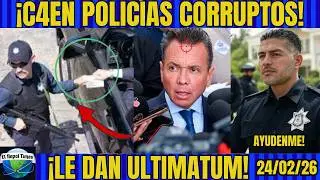 AGARRAN A TODA LA POLICÍA, OPERABAN PARA EL MENCH0 LOS BLOQUEOS, LEMUS LOS PROTEGE!