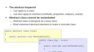10   Abstract Classes