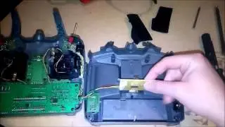 Hitec Optic 6 Transmitter intermittent power repair.