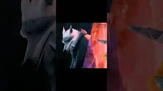 Кот смеется в лицо "Смерти"... 🐺-🙀 / #Shorts