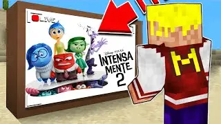 ESPÍO A LAS EMOCIONES DE INTENSAMENTE 2 CON CÁMARAS EN MI CASA EN MINECRAFT