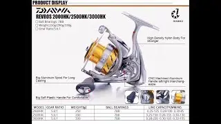 Настоящая катушка Daiwa с алиэкспресс, вскрытие revros 2500hk