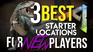 3 BEST STARTER BASE LOCATIONS FOR NEW PLAYERS! - ARK SURVIVAL EVOLVED!