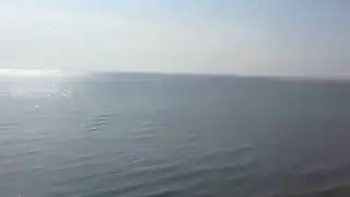 This is the Volga River son, not the sea.
